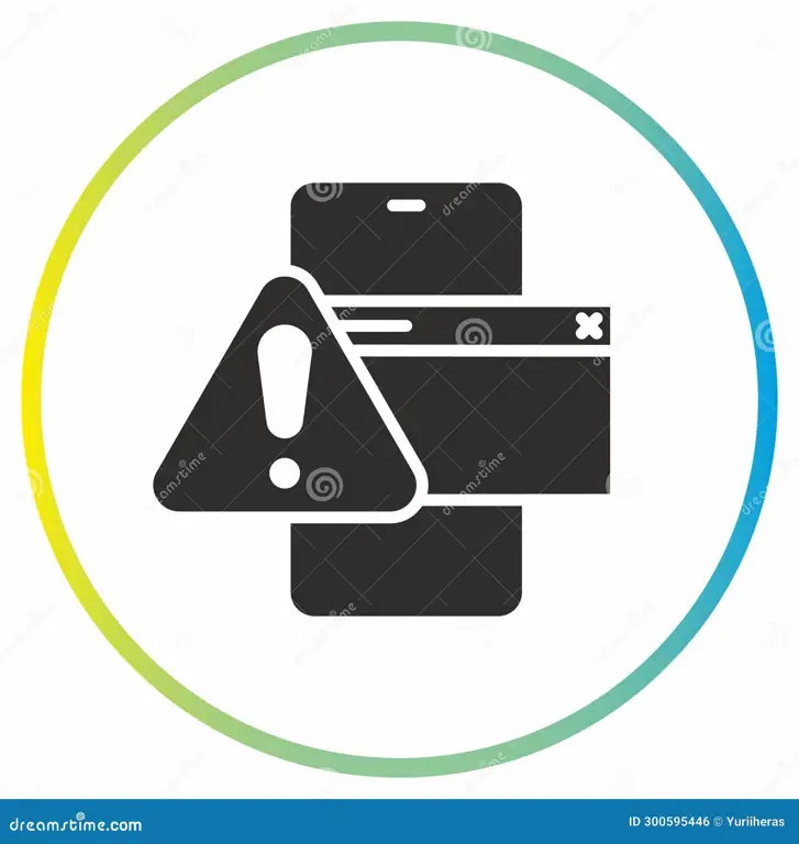 Peringatan tentang konten yang tidak pantas Gambar tanda peringatan konten tidak pantas