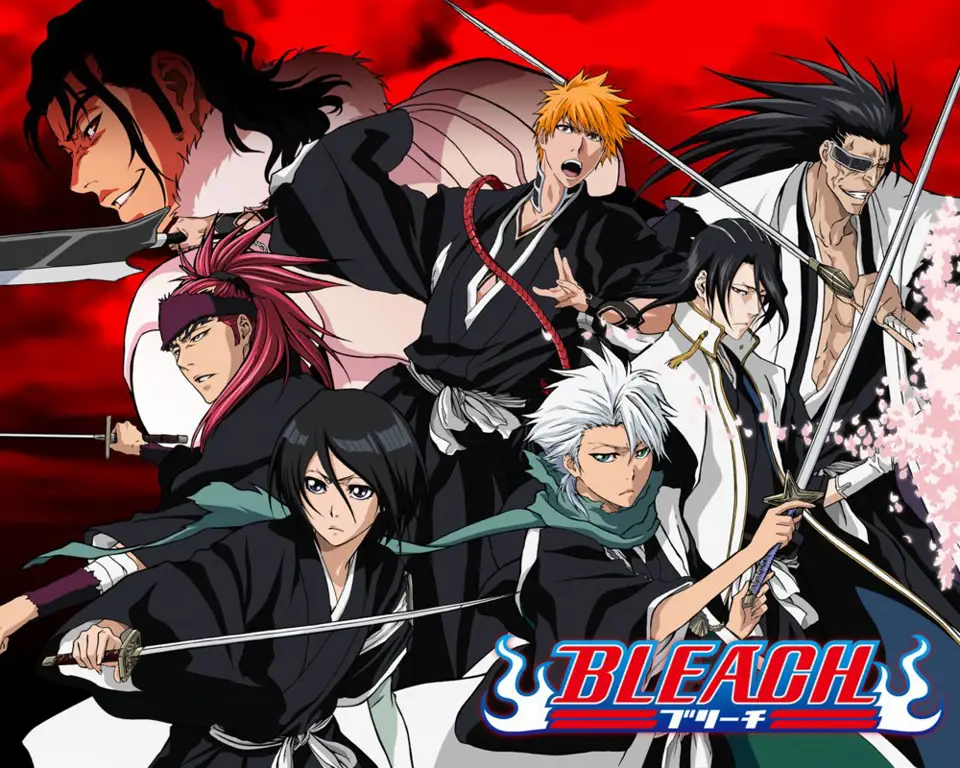 Karakter-karakter Bleach Gambar para karakter utama Bleach berkumpul