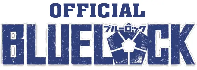 Logo anime Blue Lock Logo resmi anime Blue Lock