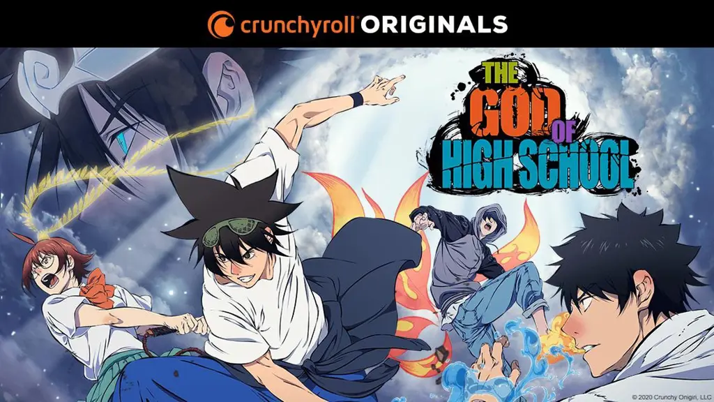 Akasi Menarik di Setiap Episode Adegan pertarungan seru dalam anime The God of High School