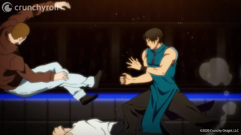 Aksi Mendebarkan The God of High School Adegan aksi yang dinamis dari anime The God of High School