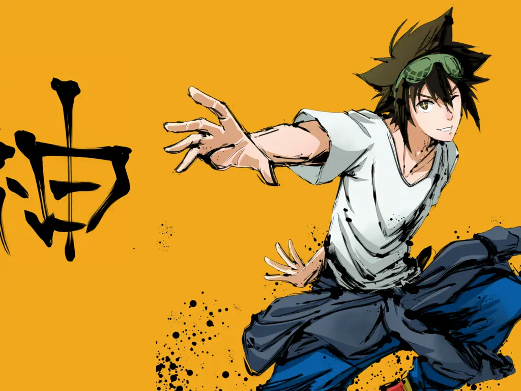 Jin Mori, Sang Protagonis Karakter utama Jin Mori dalam anime The God of High School