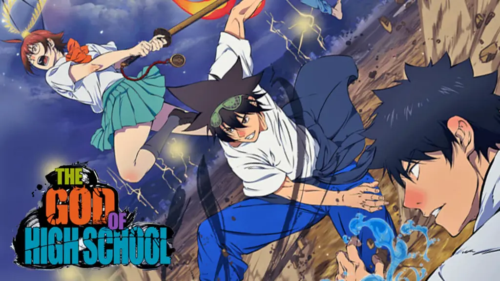 Tim Kuat TGHS Para karakter dalam anime The God of High School berkumpul