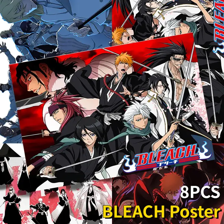 Poster resmi anime Bleach Poster anime Bleach
