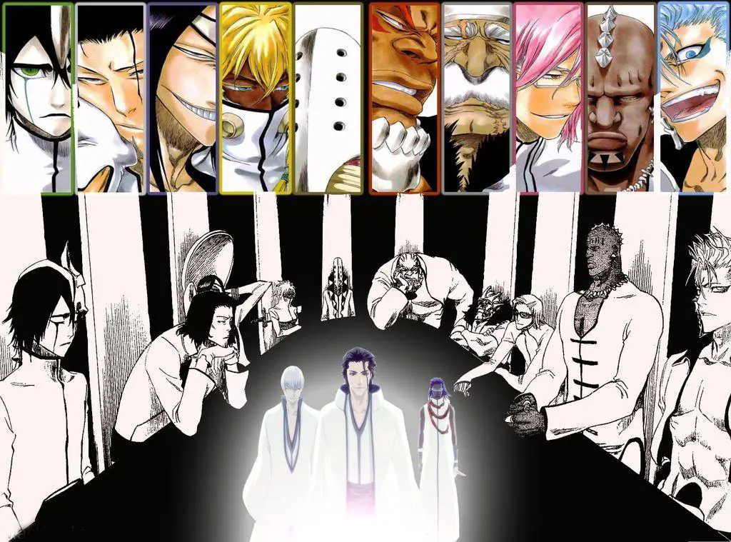 Karakter Bleach yang Ikonik Gambar karakter-karakter utama dalam anime Bleach