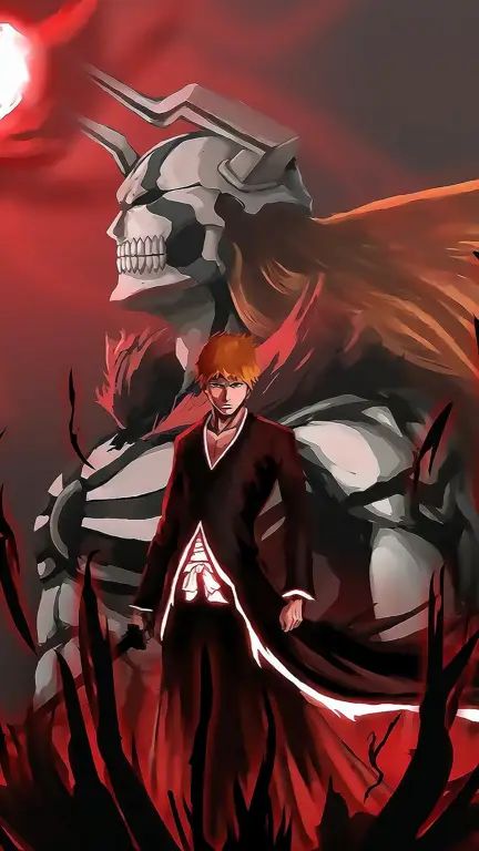 Protagonis Bleach yang Kuat Gambar Ichigo Kurosaki, karakter utama dalam anime Bleach