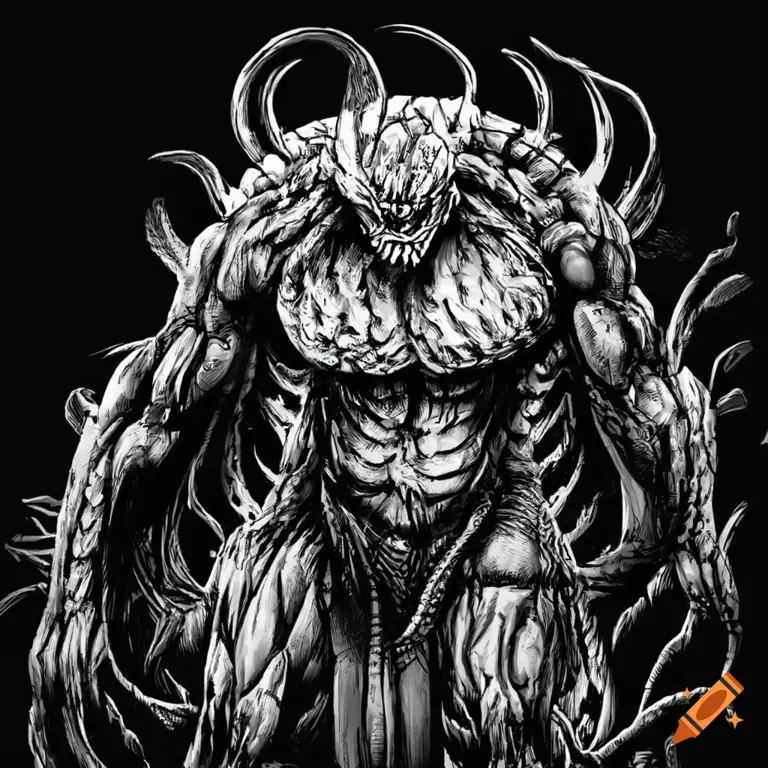 Poster utama anime Monster yang menampilkan Dr. Tenma dan Johan Gambar utama anime Monster