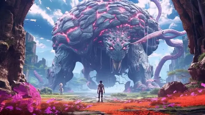 Suasana kota yang mencekam dalam anime Monster Gambar pemandangan dalam anime Monster