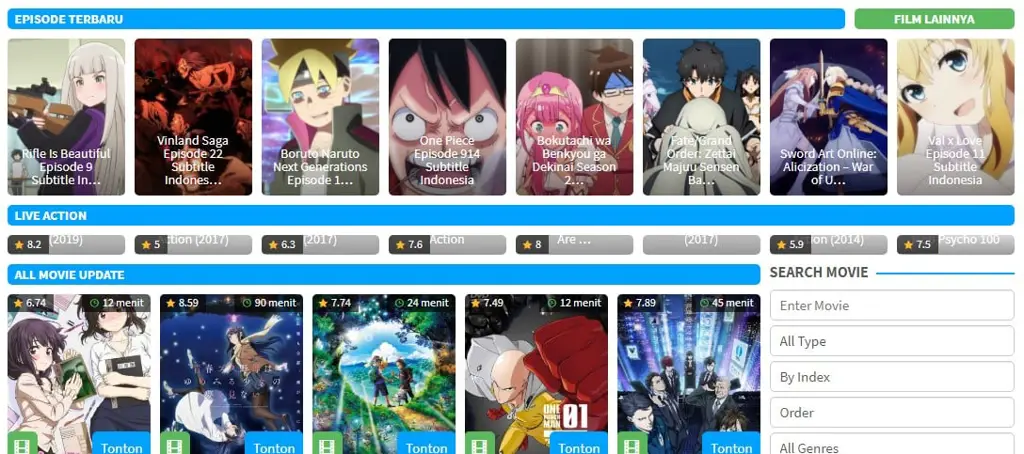 Anime Sub Indo Gambar anime dengan subtitle Indonesia