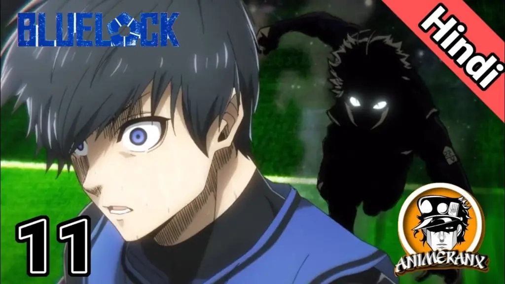 Pertandingan menegangkan dengan visualisasi yang realistis Adegan pertandingan yang menegangkan dalam anime Blue Lock