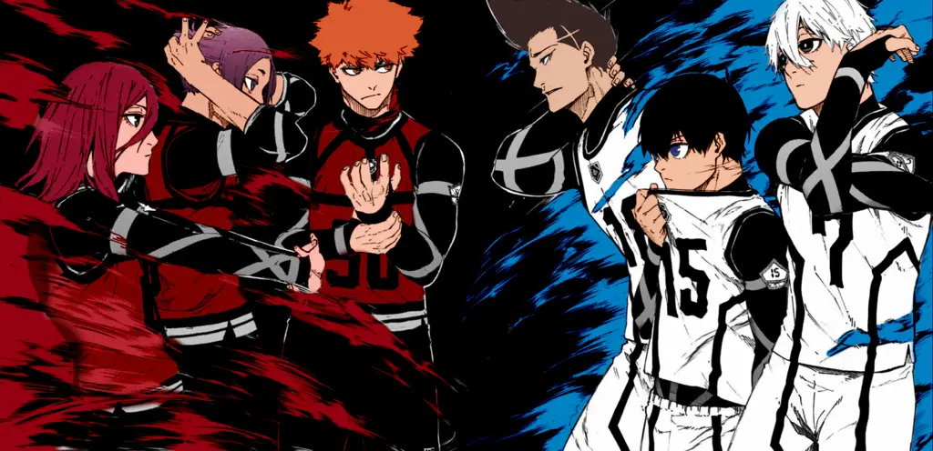 Pertandingan final yang menentukan nasib para pemain Adegan pertandingan final anime Blue Lock yang menegangkan
