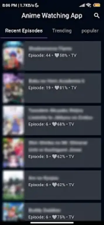 Menikmati Anime di Tablet Seseorang menonton anime di tablet