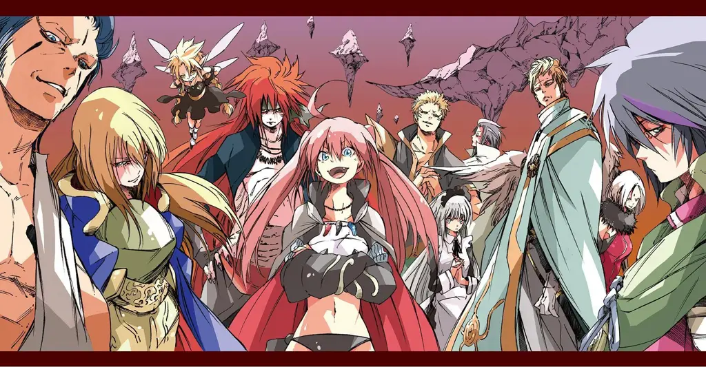 That Time I Got Reincarnated as a Slime Adegan anime That Time I Got Reincarnated as a Slime