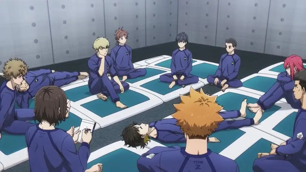 Strategi dan Taktik dalam Blue Lock Ilustrasi strategi tim di anime Blue Lock