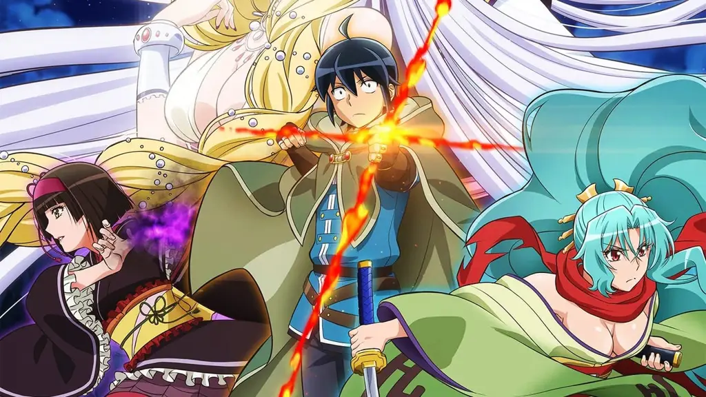 Petualangan Seimei di Dunia Baru Adegan petualangan Isekai dalam anime