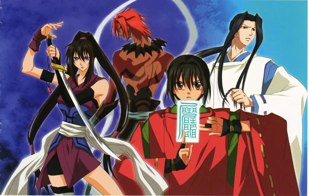 Kekuatan Onmyouji di Dunia Baru Ilustrasi karakter utama sebagai onmyouji yang kuat