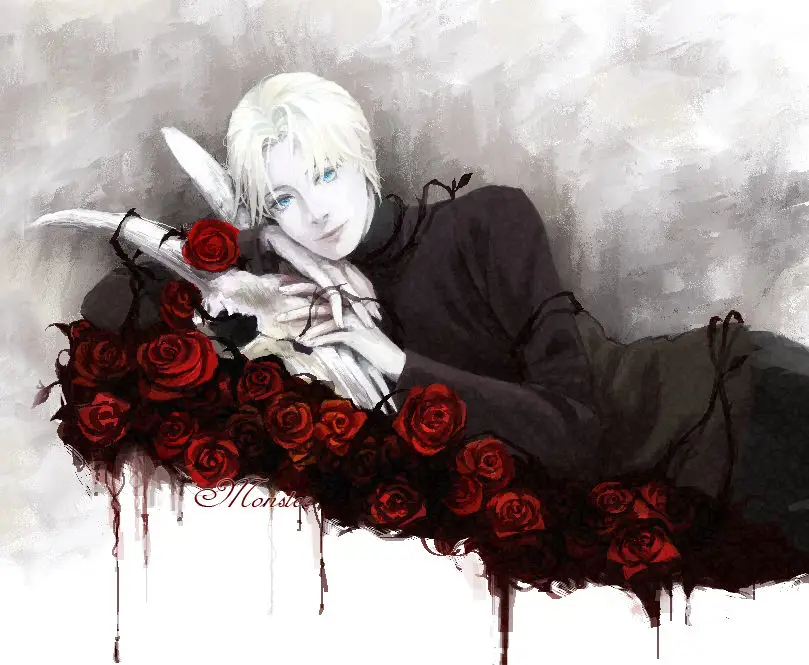 Misteri di Balik Senyum Johan Liebert Johan Liebert, karakter utama dalam anime Monster, dengan ekspresi misterius.