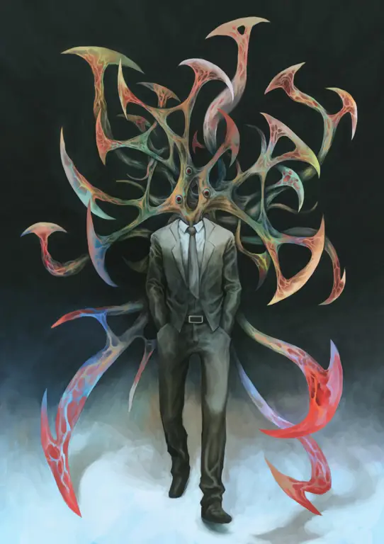 Poster utama anime Parasyte Gambar utama dari anime Parasyte