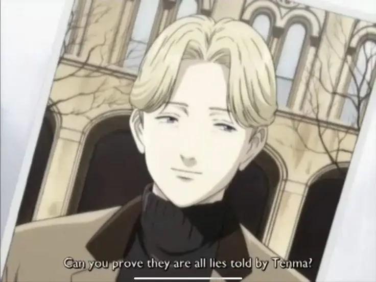 Potret Johan Liebert, karakter antagonis utama dalam anime Monster Karakter Johan Liebert dari anime Monster