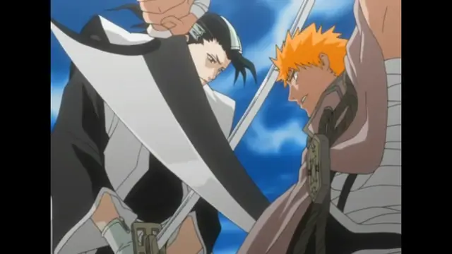 Pertarungan-pertarungan seru dan menegangkan di Bleach Gambar adegan pertarungan epik dari anime Bleach