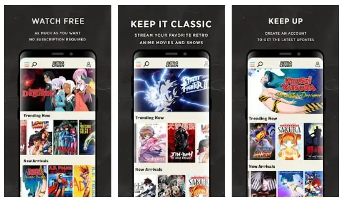 Pengalaman Menonton Anime di iOS Gambar seseorang yang menikmati menonton anime di perangkat iOS
