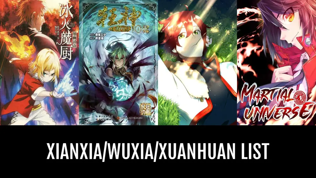 Seni Anime Xianxia yang Menawan Contoh gambar seni anime xianxia dari China