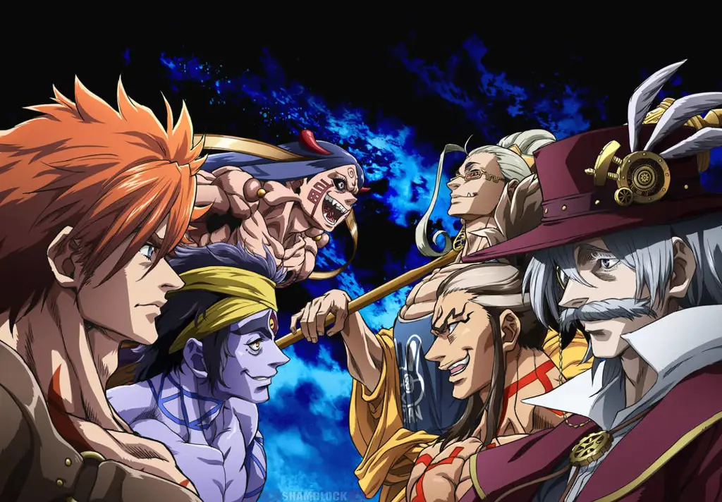 Poster anime yang menarik perhatian Poster anime Shuumatsu no Valkyrie