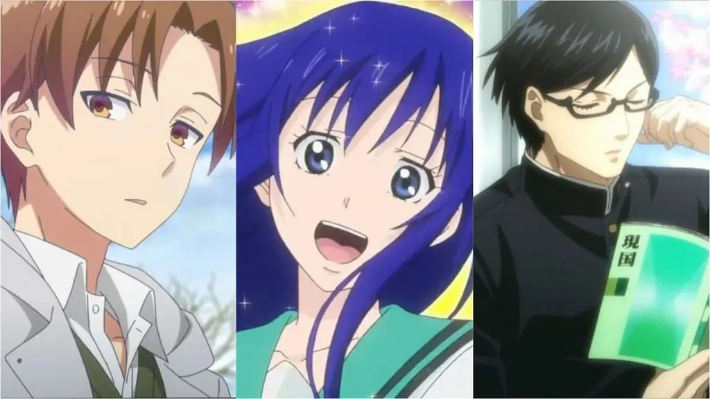 Beragam Karakter Anime yang Menarik Sekelompok karakter anime yang beragam dan unik