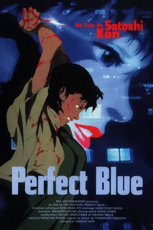 Ketegangan dan Misteri yang Memikat Suasana mencekam dalam salah satu adegan Perfect Blue