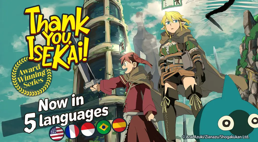 Dunia Fantasi dalam The Journey Pemandangan indah dari dunia isekai di anime The Journey