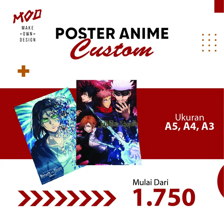 Poster The Journey Poster promosi anime The Journey