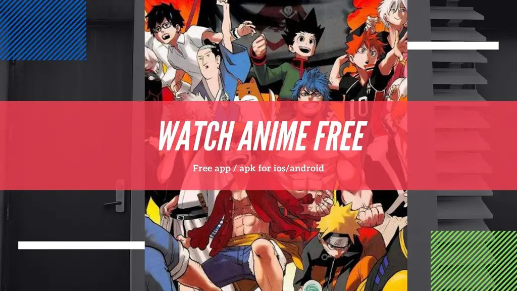 Menonton anime di smartphone