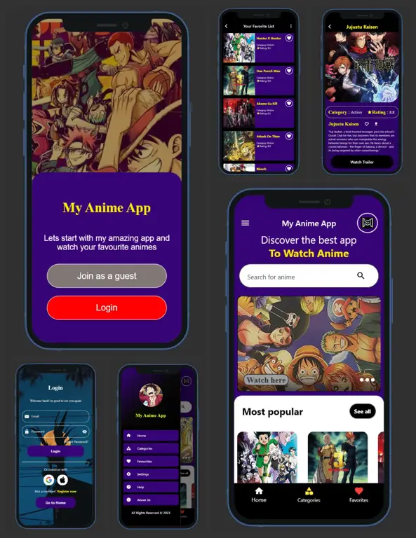 Pengalaman Menonton Anime di HP Android Gambar seseorang menonton anime di HP Android