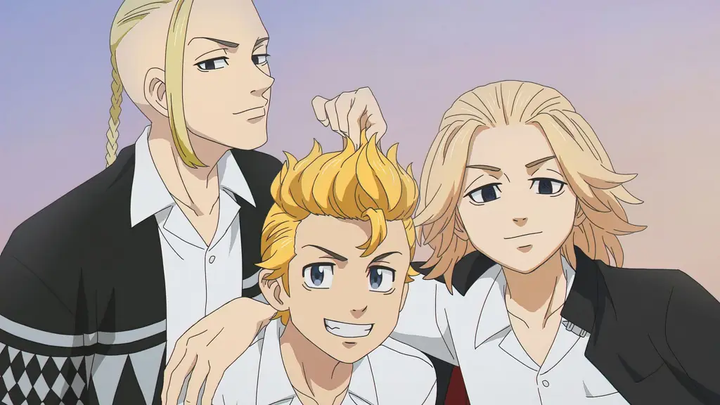 Persahabatan Mikey dan Draken Mikey dan Draken dalam anime Tokyo Revengers
