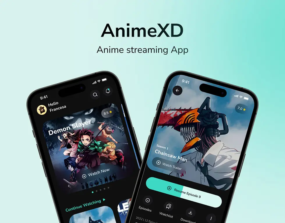 Antarmuka aplikasi streaming anime yang mudah digunakan Antarmuka aplikasi streaming anime yang mudah digunakan