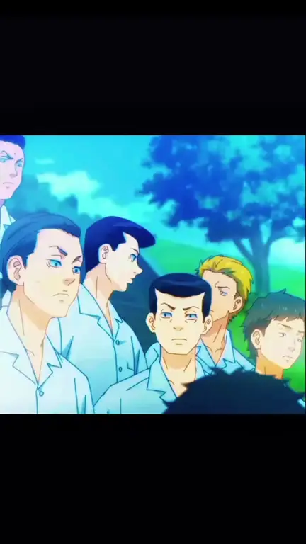 Pertarungan sengit di Tokyo Revengers episode 2 Adegan pertarungan anime Tokyo Revengers yang menegangkan