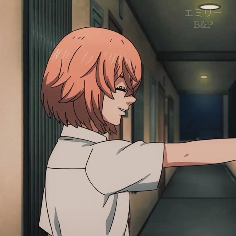 Tokoh utama Tokyo Revengers yang penuh semangat Gambar Takemichi Hanagaki dari anime Tokyo Revengers