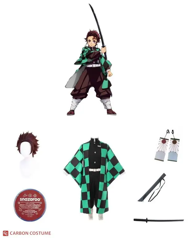 Petualangan Tanjiro dalam melawan iblis Tanjiro Kamado, tokoh utama dalam anime Demon Slayer