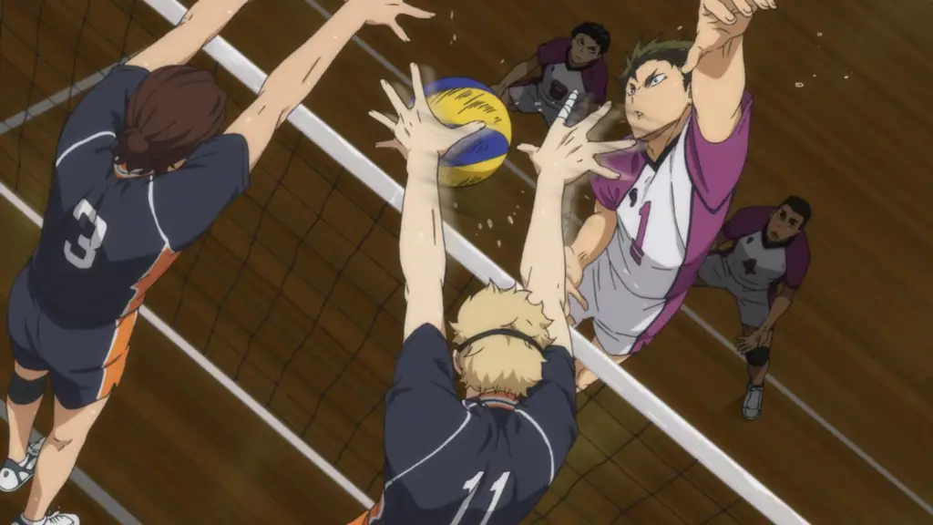 Momen menegangkan dalam pertandingan voli Haikyuu!! Pertandingan voli seru dalam anime Haikyuu!!