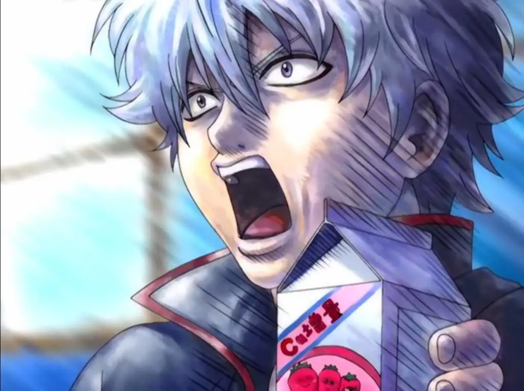 Momen lucu dan kocak dalam anime Gintama Gambar adegan lucu Gintama