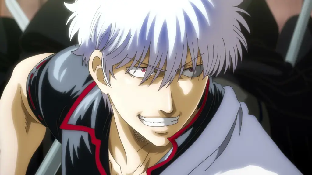 Adegan seru dari anime Gintama Gambar cuplikan adegan dari anime Gintama