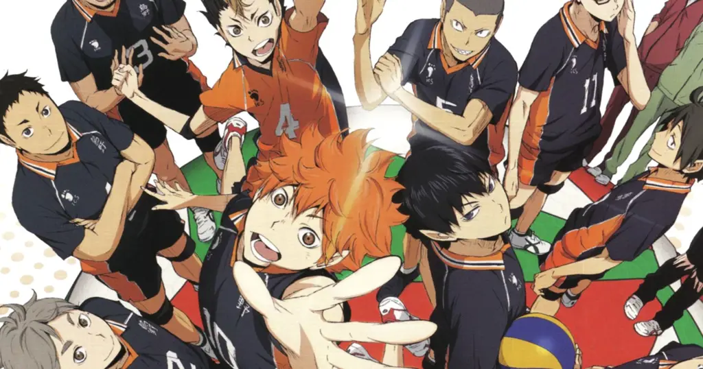 Karakter-karakter utama Haikyuu!! yang penuh semangat Gambar karakter utama Haikyuu!!