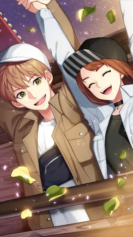 Menikmati Anime Bersama Gambar para penggemar anime sedang menonton bersama