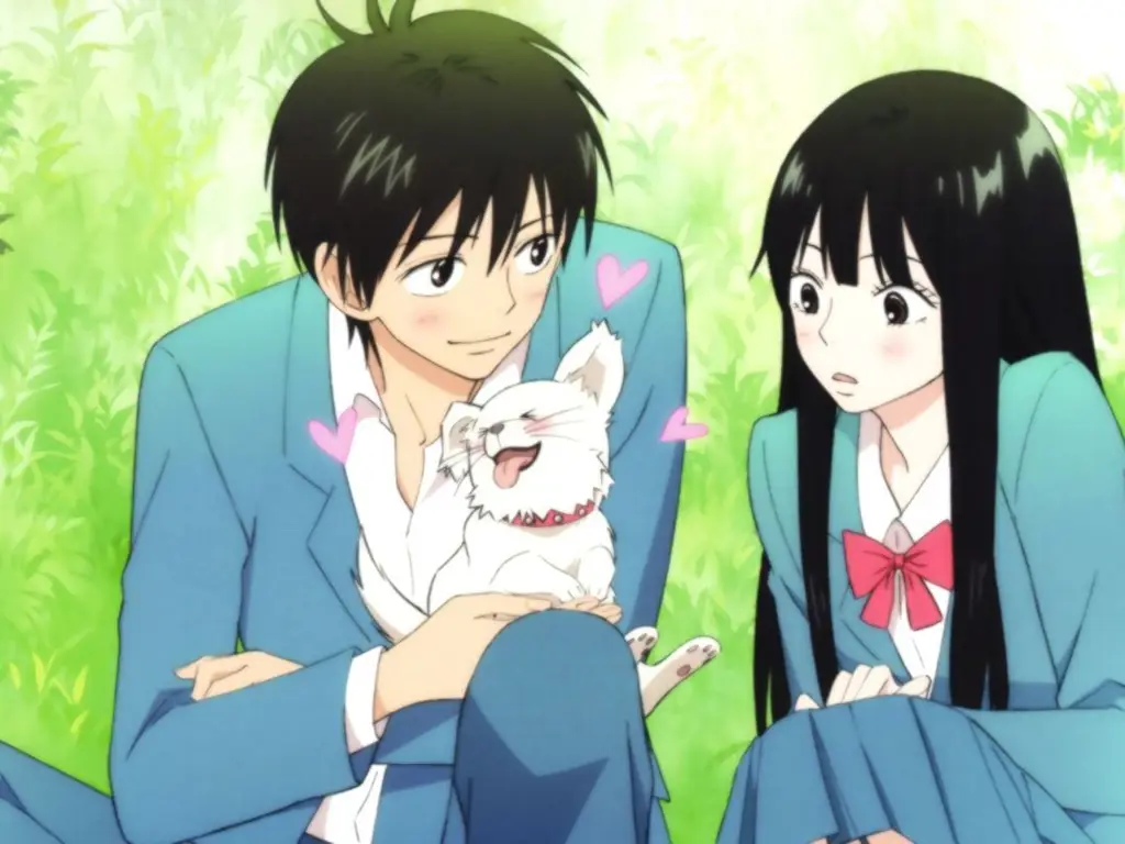 Menonton anime bersama teman Penggemar anime yang bahagia menonton anime bersama