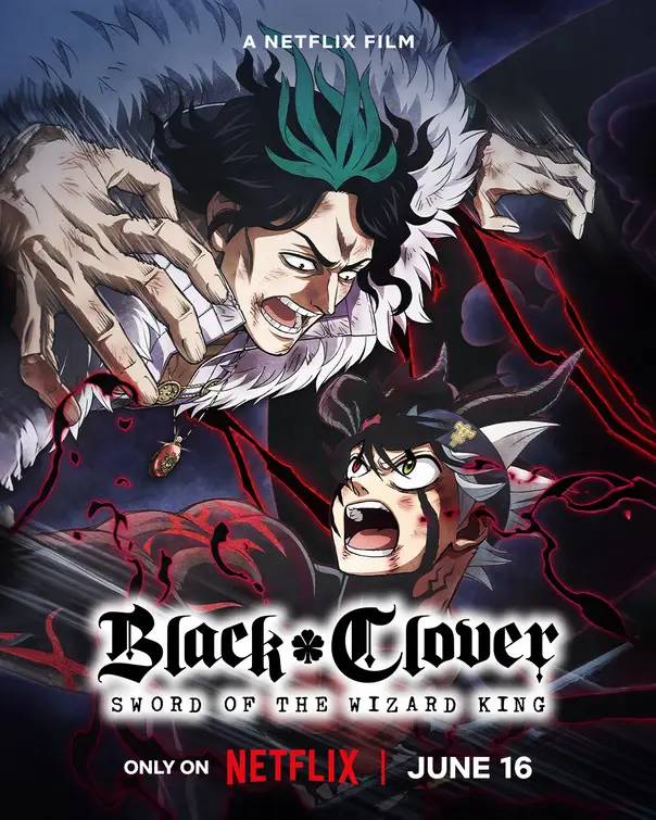 Poster film yang menarik Poster film Black Clover