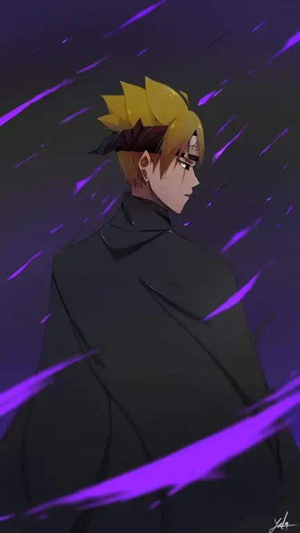 Pemandangan Konoha yang Indah Gambar pemandangan Konoha di anime Boruto