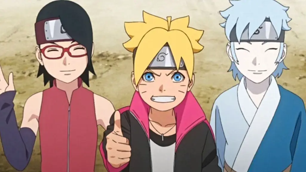 Generasi Baru Ninja Karakter-karakter dalam anime Boruto