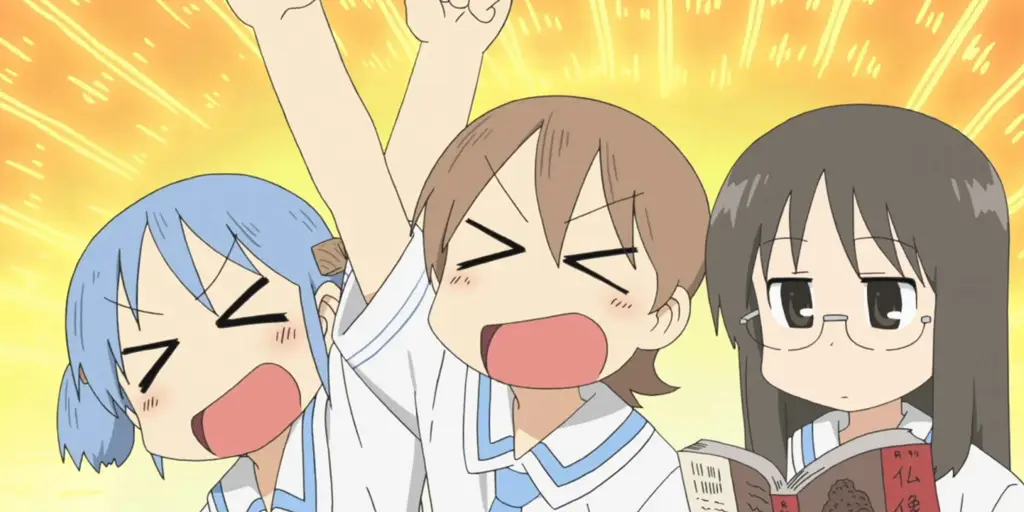 Nonton Bareng Teman Gambar teman-teman menonton anime bersama