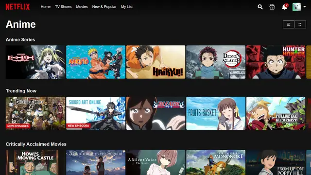 Tempat menonton anime secara legal dan aman Platform streaming anime legal