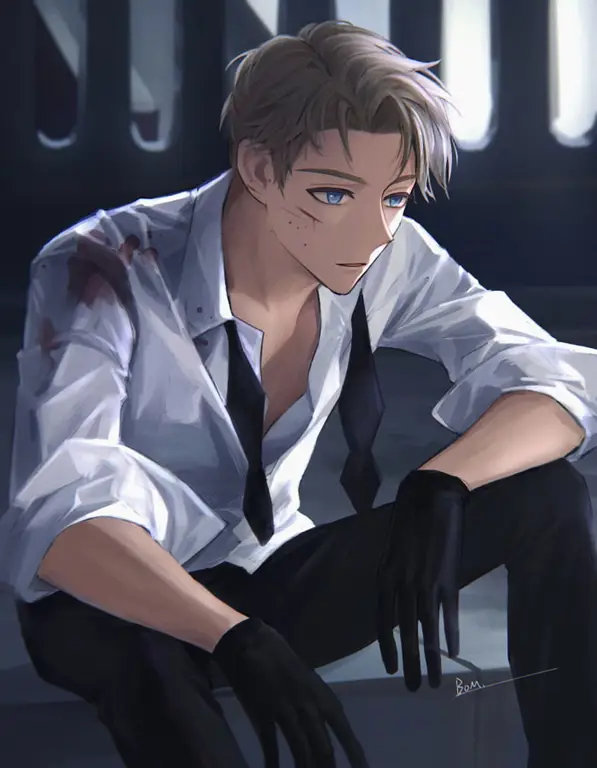 Loid Forger dalam Misi Rahasianya Loid Forger, mata-mata handal dalam anime Spy x Family